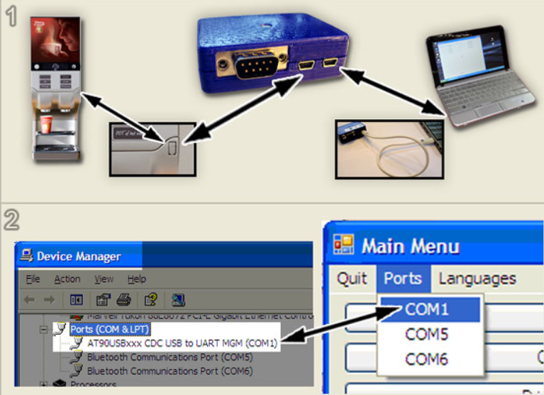 WBSD & Cafitesse Service Adapter